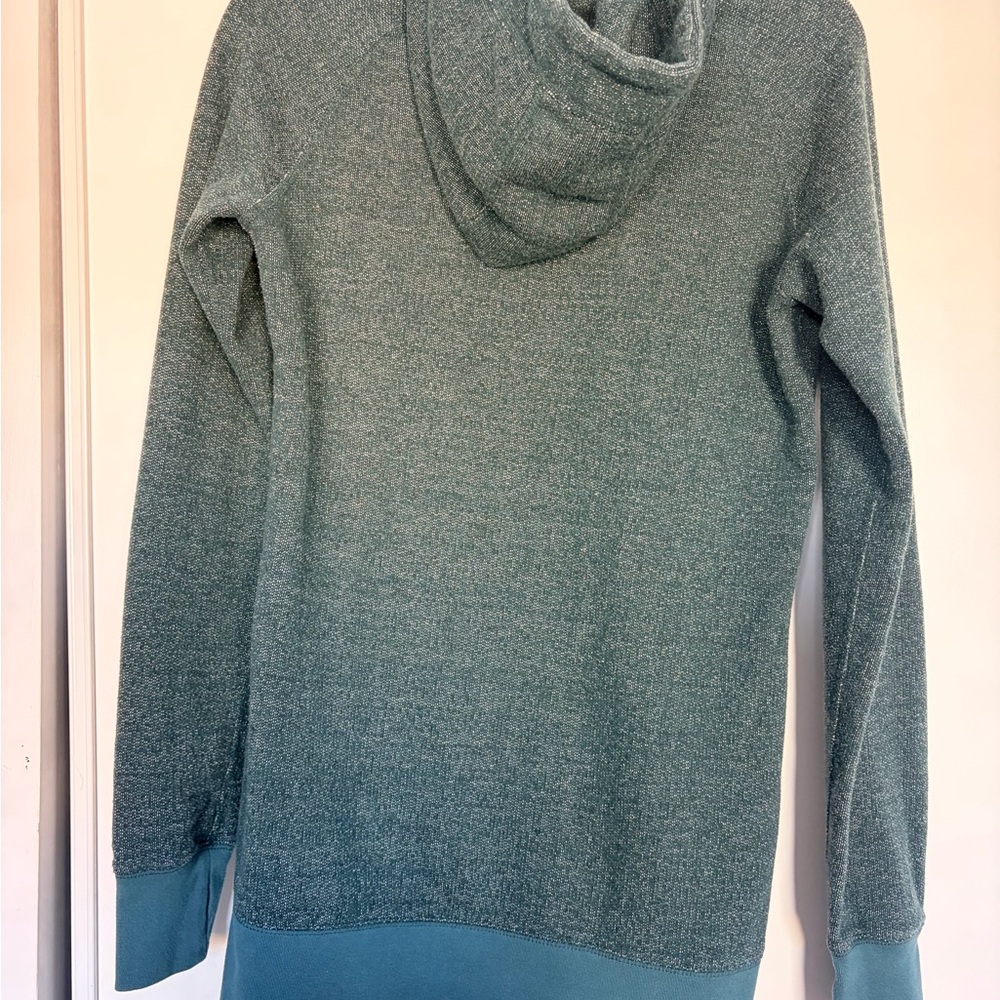 Roots Green and Gray Heritage Hoodie - Picture 2 of 4